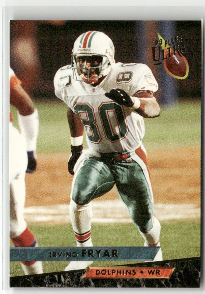 1993 ULTRA #252 IRVING FRYAR MIAMI DOLPHINS - Image 1 of 2