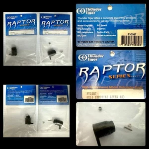(2) Thunder Tiger PV0387 Heli Throttle Lever (S) New in Pack Rare OEM Heli Parts - Picture 1 of 12