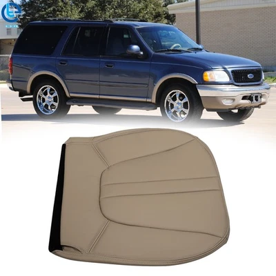 Cubierta de asiento inferior del conductor Eddie Bauer cuero para Ford Expedition 1997 1996-2002 Foto 1 de 4