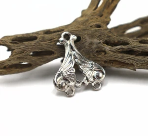 Vintage Silver Color Chandelier Earring Pendants (Available In 2 Options) (MP63) - Picture 1 of 11