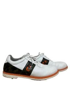 Duca Del Cosma JL1 Men's Golf Shoes Sneaker White/Camo Green Leather Size US 14 - Picture 1 of 8