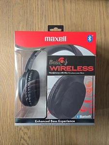 Maxwell BASS 13 Wireless Headphones With Mic - Picture 1 of 2