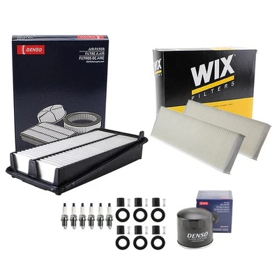 Kit de ajuste Denso NGK 6 velas de ignição e botas kit para Acura CL TL 3.2 V6 FWD J32A1 - Imagem 1 de 2