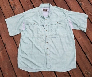 Camisa Drake Aves Acuáticas Para Hombres 2XL Verde Mar Ventilada Rendimiento Pesca - Imagen 1 de 9