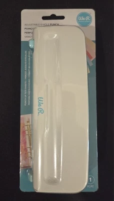 WER We R Memory Keepers Adjustable 6-Hole Punch