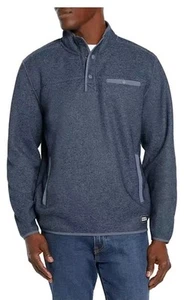 Eddie Bauer Men's Sweater Fleece Size Medium H. Lt Harbor - Picture 1 of 5
