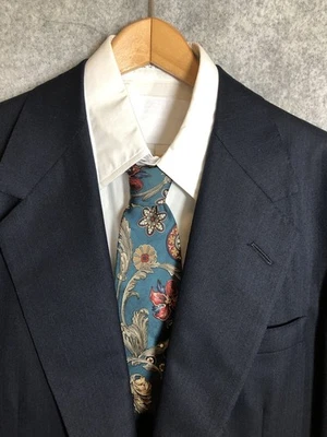 Blazer Oxxford Clothes 44R Negro Super 120 Lana Traje Abrigo Chaqueta Carrera Clásico Foto 1 de 4