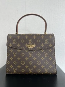 Louis Vuitton Monogram Malesherbes Handbag Brown - Picture 1 of 24