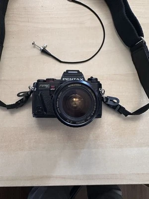 Pentax ProgramA SLR film camera With Miranda 28-70 Lens & Remote Cable - Image 1 of 4