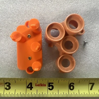 Juego de mesa Run Yourself Ragged REEMPLAZO piezas originales plataforma de salto Tomy Foto 1 de 3