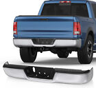 Chrome Rear Bumper For 09-18 Dodge Ram 1500 10-12 Ram 2500/3500 w/o Sensor Holes Dodge Ram