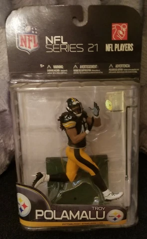 Troy Polamalu - NFL Series 21 Figure Cover