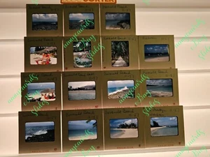 1957 LOT OF 15 NASSAU BAHAMAS EMERALD BEACH HOTEL FORT MONTAGUE ORIGINAL SLIDES - Picture 1 of 9
