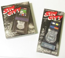 Sin City Limited Edition Movie Prop Replica 2 - Badge Set (Neca 2005) #1840/2500