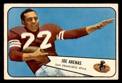 1954 Bowman Football #30 Joe Arenas VG/EX - Image 1 of 2