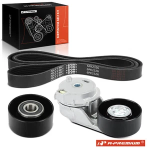 3x Serpentine Belt Drive Component Kit for Chevy Colorado GMC Canyon Hummer H3 - Picture 1 of 10