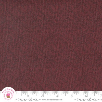 Moda DAFFODILS & DRAGONFLIES 9708 13 Red Poppy KANSAS TROUBLES Quilt Fabric - Image 1 of 4