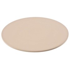 Round Ceramic Pizza Baking Stone For Oven Bbq Grilling Bread Cookies Large15 In