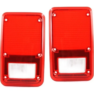 Juego de 2 lentes de luz trasera izquierda y derecha para Dodge B150 1978-1993 4057973 4057972 Foto 1 de 4