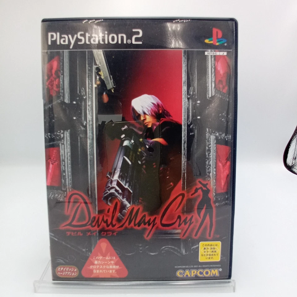 Devil May Cry PS2 PlayStation 2 Authentic Japanese CIB Complete - Image 1 of 4