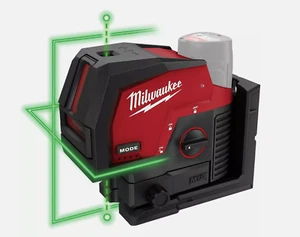 HERRAMIENTA ELÉCTRICA MILWAUKEE. Línea cruzada láser haz verde 3622-20 M12 - Imagen 1 de 14