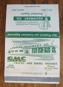 GENERAL MOTORS (GMC TRUCKS & DIESSEL): DUNCAN EQUIPMENT (DUNCAN, OKLAHOMA) -F11 - Picture 1 of 2