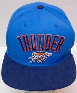 SPELL OUT THUNDER OKLAHOMA CITY THUNDER NBA Basketball ADIDAS Snapback Hat Cap - Picture 1 of 12
