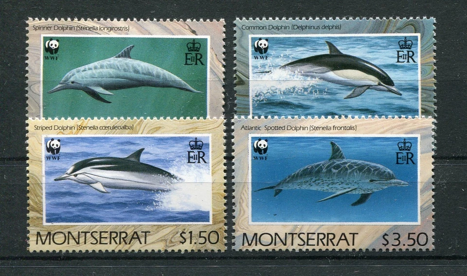 Montserrat 786/89 Mint / WWF - Dolphins .............................1/2967 - Image 1 of 1