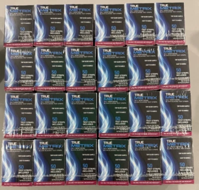 TRUE Metrix Blood Glucose 1200 Test Strips Exp 01/11/2027 - Image 1 of 4