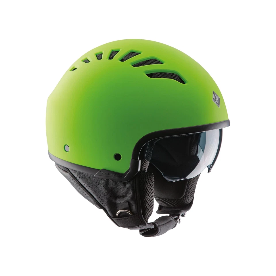 Casque Tucano Urbano Demi-Jet El' Fresh Vert Granny Mat Taille S 55 CM - Photo 1/1