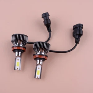 2Pc 6000K H11 LED High Low Beam Headlight Bulbs Fit For Car Truck Van Motorcycle - Picture 1 of 6