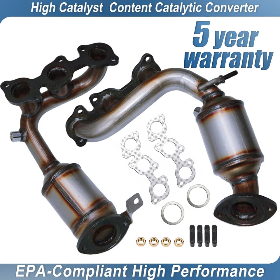 Catalytic Converters for 2004-2007 Toyota Sienna Highlander Lexus RX330 3.3L Foto 1 de 4