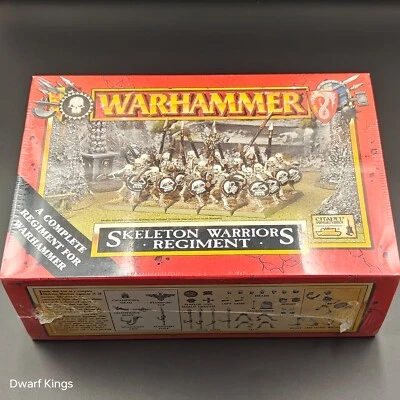 Warhammer Undead Skeleton Warriors Box Set (Vintage Sealed, 5th Ed, 1998) - Image 1 of 4