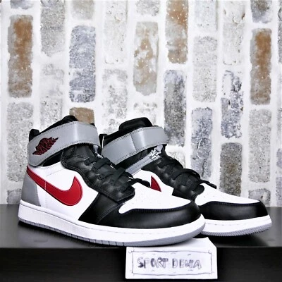 Nike Air Jordan 1 Flyease Negro Gris Partícula Gimnasio Rojo CQ3835-002 Para hombres talla 10 NUEVO Foto 1 de 4