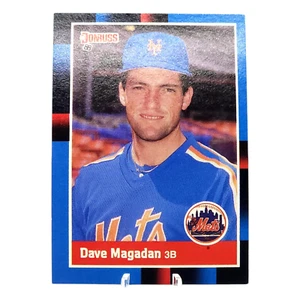 1988 Donruss - Dave Magadan #323 New York Mets MLB Baseball Card - Picture 1 of 2