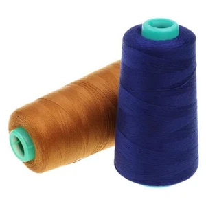 2 Color Spool Polyester Jeans Sewing Thread for Sewing Machine 20S/2 - Picture 1 of 7