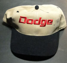 Mopar Dodge white-black with red trim adjustable baseball cap