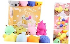 12Pcs Big Squishies Toys, Upgrade Size Mochi Squishies Stress Reliever Toys for