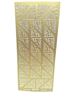 Peel off stickers 'Corners' Starform 846