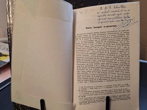 F. Mosse: Mélange de linguistique et philologie Théorie laryngale et Germanique - Imagen 1 de 6