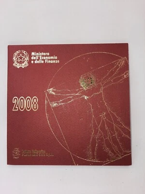 2008 MINISTERO DELL' ECONOMIA E DELLE FINANZE EURO PROOF SET 8 COINS - Image 1 of 3
