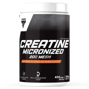 CREATINA MONOHIDRATO 200 MALLA 400 CAPS - Músculo, fuerza, energía - Imagen 1 de 3