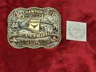 RODEO PRO CALF ROPING CHAMPION TROPHY BUCKLE?OLD TUCSON ARIZONA?1997?RARE?173