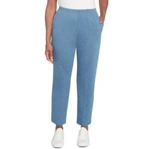 Alfred Dunner Casual Fridays Damen French Terry Strick Freizeit kurze Länge Hose - Bild 1 von 3