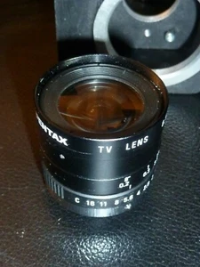 PENTAX TV Lens  8.5mm 1:1.5 C-Mount CCTV Objektiv z.B. für Industriekameras - Bild 1 von 10