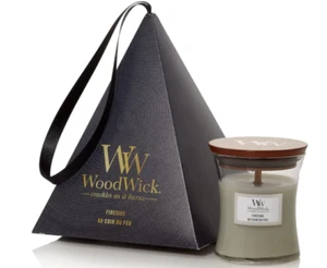 WoodWick Fireside Yankee Candle 85g Crackling Wick Premium Wax Long Burn Decor - Picture 1 of 5