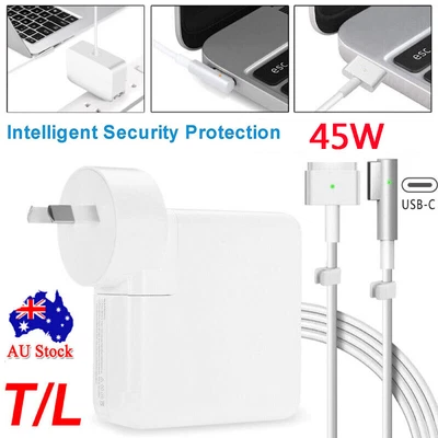 45W Charger Power Adapter for Apple MacBook Air 11 13 A1237 A1436 A1465 A1466 AU - Image 1 of 4