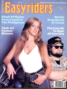 EASYRIDERS Magazine September 1979 - Entertainment for Adult Bikers- David Mann - Picture 1 of 1