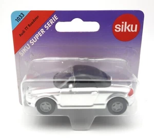 SIKU 1033 Audi TT Roadster silver. 1:55. metal. blister card. Germany - Picture 1 of 2