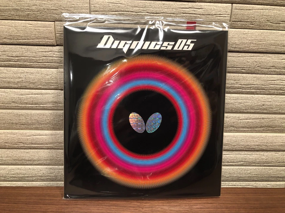 Butterfly Dignics 05 Table Tennis Rubber Ping Pong [Black/Red] New - Image 1 of 1